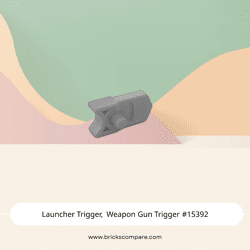 Launcher Trigger, Weapon Gun Trigger #15392 - 315-Flat Silver