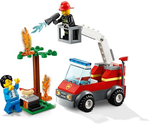 LEPIN 02119 Fire: Barbecue Fire Rescue