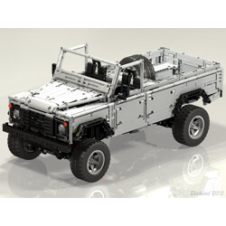 Rebrickable MOC-0580 Land Rover Guards 110