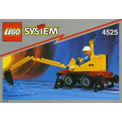 Lego 4525 Track maintenance vehicles