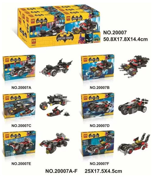 Winner / JEMLOU 20007A Courage and Justice: Batmobile 6