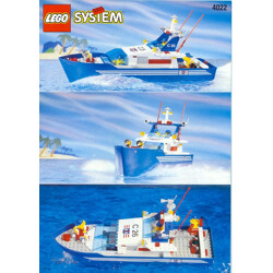 Lego 4022 Ship: Coast Guard