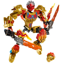 Lego 71308 Biochemical Warrior: Fire Power Hero - Tiger