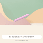 Bar 4L (Lightsaber Blade / Wand) #30374  - 222-Bright Pink