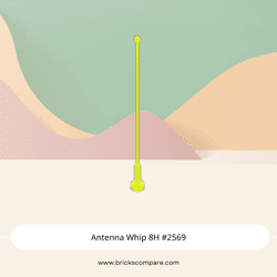 Antenna Whip 8H #2569  - 49-Trans Neon Green