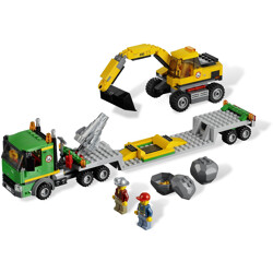 Lego 4203 Mining: Excavator Transport