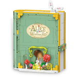 JIESTAR 9056 Alice In Wonderland Fairy Tale Book on the Run