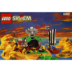 Lego 6262 Mysterious Island: Pirates: The Throne of indigenous chiefs