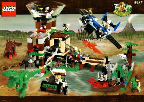 Lego 5987 Adventure: Dinosaur Research Base