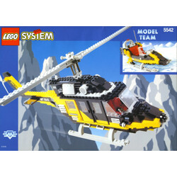 Lego 5542 Black Thunder Helicopter
