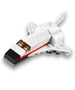 Lego 40127 Promotion: Modular Building of the Month: Space Shuttle