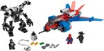 LERI / BELA 11500 Spider-Man Jet Battle Venom Armor