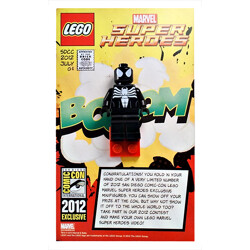 Lego COMCON023 Spider-Man in Black Symbiote Costume - San Diego Comic-Con 2012 Exclusive