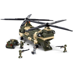 Sluban M38-B0508 Air Force: Transport Helicopters