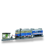Mould King 12022 World Railway DF4B Diesel Locomotive Train