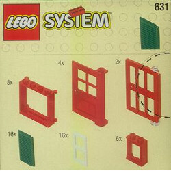 Lego 631 Doors and Windows