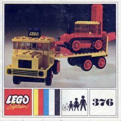 Lego 376 Cargo trailers for tractors