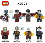 XINH 1819 8 minifigures: Super Heroes