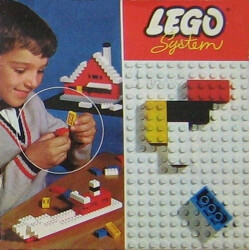 Lego 020 Basic Building Set in Cardboard