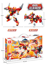 ZHEGAO ZG0109 Mini Special Attack Team Super Dinosaur Power: Yan Yan Dragon Machine Armor