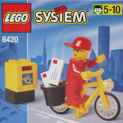 Lego 6420 Post: Mr. Postman