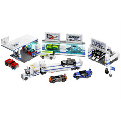 Lego 8154 Small turbine: Busy Racing Cars Street