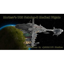 Rebrickable MOC-5083 Nebula-B medical frigate