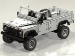 Rebrickable MOC-30043 Land Rover Guards 110