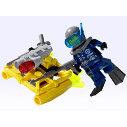 Lego 4800 Alpha Force: Deep Sea Mission: Deep Dive Propulsion Components