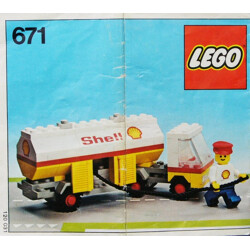 Lego 671 Shell tankers