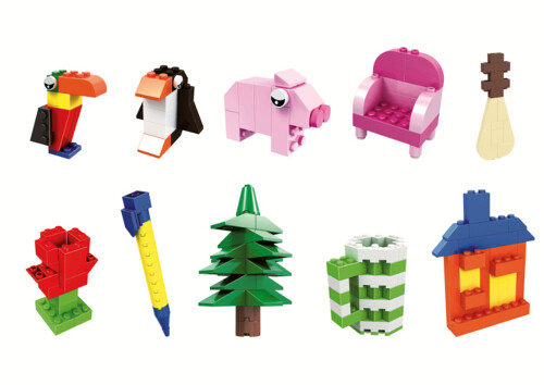 Winner / JEMLOU 5021 Rainbow Creative Blocks