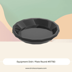 Equipment Dish / Plate Round #97783 - 26-Black