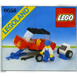 Lego 6655 Car and tyre repairs