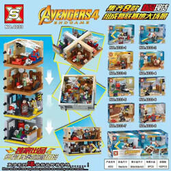 SX 4033 Avengers 4: Super Heroes Daily Indoor Scenes 8