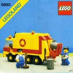 Lego 6693 Garbage collection truck