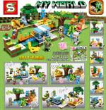 SY SY847 Minecraft: Stephen&#39;s Manor 6in1
