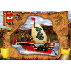 Lego 7416 Adventure: The Ship of the Emperor