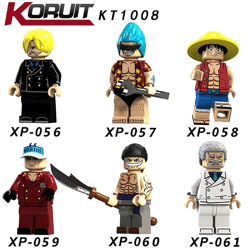 KORUIT XP-059 6 minifigures: One Piece