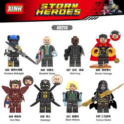 XINH 932 8 minifigures: Super Heroes