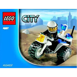Lego 4897 Police: Police's three-wheeled motorcycle