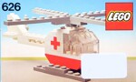 Lego 626-2 Red Cross Rescue Helicopter