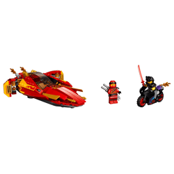 Lego 70638 Kay's Katana V11 Fire Element Ninja Ship
