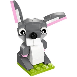 Lego 40210 Promotion: Modular Building of the Month: Rabbit