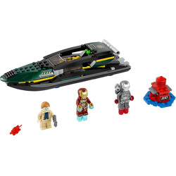 LEPIN 07007 Iron Man: Battle of the Harbour