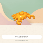 Animal, Crab #33121 - 106-Orange