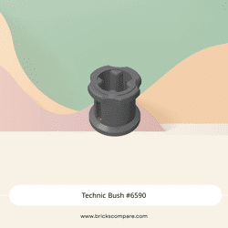Technic Bush #6590 - 199-Dark Bluish Gray