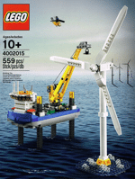 LEPIN 37002 Offshore wind farm at Borkum Rock Plate, Germany 1