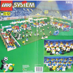 Lego 3302 Football: The bottom of the pitch