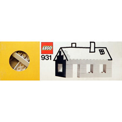 Lego 931 White Bricks