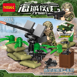 DECOOL / JiSi 2115 Marine Seodo-Tao Male: Anti-Aircraft Defender Sky Sword
